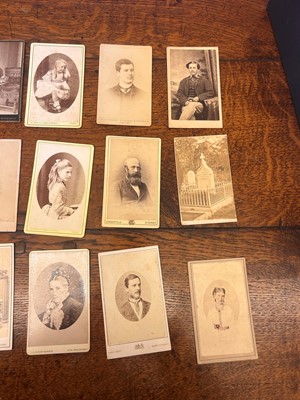 Lot 302 - A collection of carte de visite photographs relating to Agnes Bennett