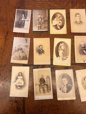Lot 302 - A collection of carte de visite photographs relating to Agnes Bennett