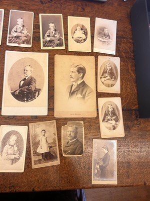Lot 302 - A collection of carte de visite photographs relating to Agnes Bennett