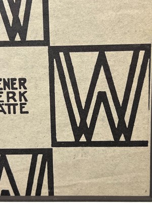 Lot 108 - Josef Hoffmann (Austrian, 1870-1956) and Koloman Moser (Austrian, 1868-1918) for Wiener Werkstätte