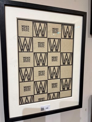 Lot 108 - Josef Hoffmann (Austrian, 1870-1956) and Koloman Moser (Austrian, 1868-1918) for Wiener Werkstätte