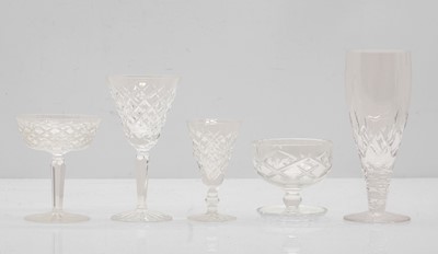 Lot 151 - A collection of Waterford 'Adare' pattern glass