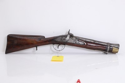 Lot 351 - A percussion blunderbuss