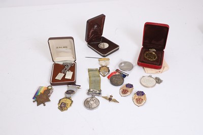 Lot 358 - A selection of military medals