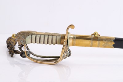 Lot 369 - A Royal Naval Reserve Officer’s sword