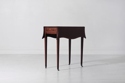 Lot 300 - A George III mahogany Pembroke table of small proportions