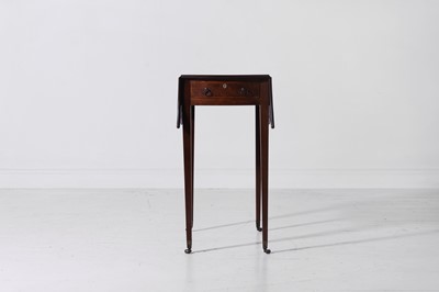 Lot 300 - A George III mahogany Pembroke table of small proportions