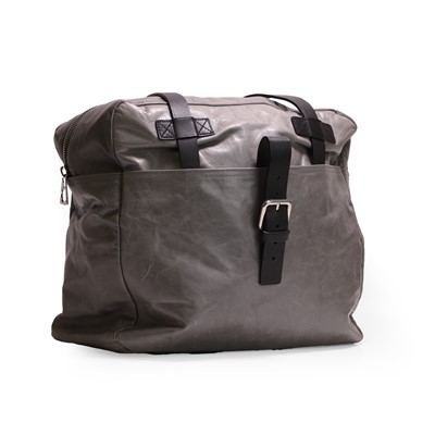 Lot 1473 - A Mulberry grey leather holdall