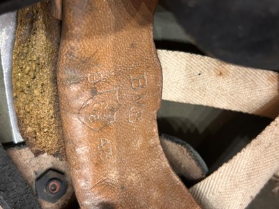 Lot 385 - British WWII 'MKII' paratroopers' helmet