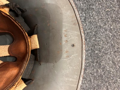 Lot 385 - British WWII 'MKII' paratroopers' helmet