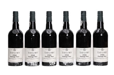 Lot 86 - Taylors, Vintage Port, 1980