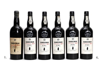 Lot 83 - Sandeman, Vintage Port, a selection