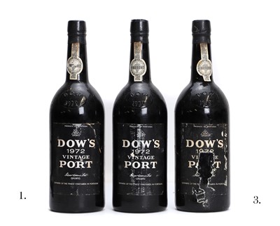Lot 71 - Dows, Vintage Port, 1972