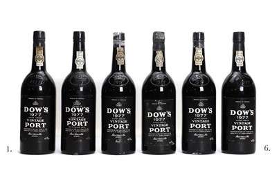 Lot 72 - Dows, Vintage Port, 1977