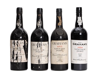 Lot 81 - Grahams, Vintage Port, a selection