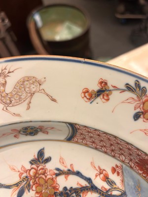 Lot 52 - A pair of Chinese Imari porcelain dishes