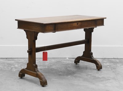Lot 535 - A Gothic Revival library table