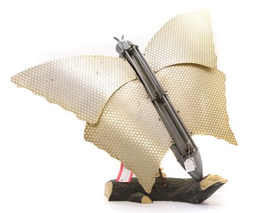 Lot 525 - An Art Deco 'Butterfly' heater