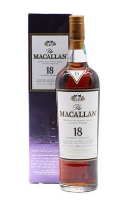 Lot 112 - The Macallan - 18 years old - distilled 1993 & earlier