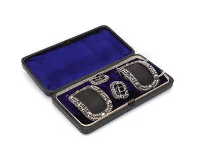 Lot 310 - A pair of George III-style buckles