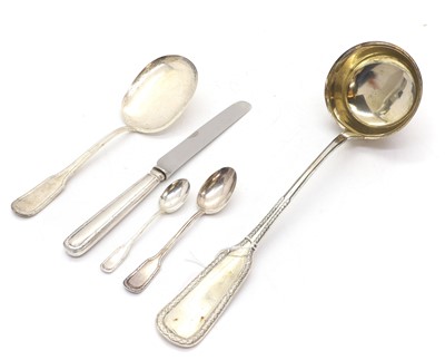 Lot 28 - An extensive Friedlander silver table service