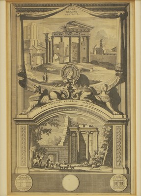 Lot 2 - An early 18th-century print