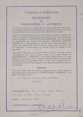 Lot 236 - Christopher Nigel Lawrence (b.1936)