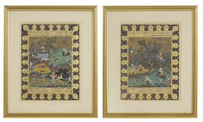 Lot 239 - A pair of Indo-Persian paintings