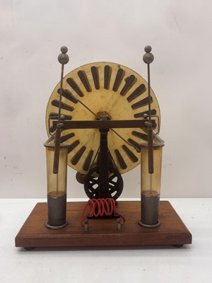 Lot 214 - A Wimshurst machine