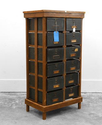 Lot 524 - An Anglo-Indian documents chest