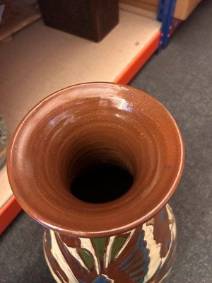 Lot 112 - A large CH Brannam vase