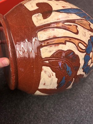 Lot 112 - A large CH Brannam vase