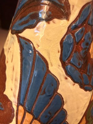 Lot 112 - A large CH Brannam vase