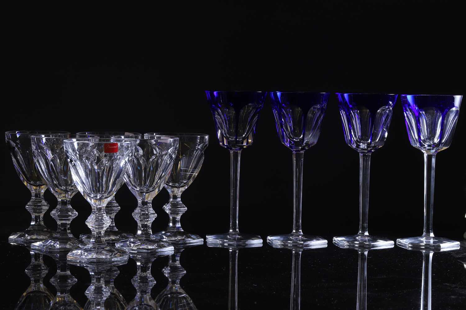 Lot 160 - A collection of Baccarat 'Harcourt' pattern glass