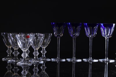 Lot 160 - A collection of Baccarat 'Harcourt' pattern glass
