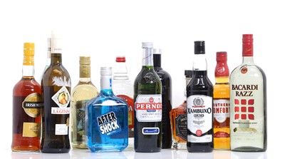Lot 396 - A selection of spirits