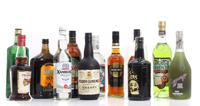 Lot 397 - A selection of spirits