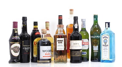 Lot 399 - A selection of spirits