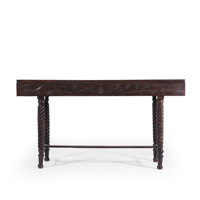 Lot 144 - An Anglo-Indian hardwood side table