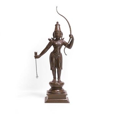 Lot 142 - A bronze figure of Rama