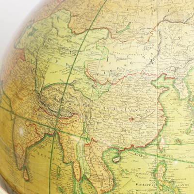 Lot 50 - A pair of 21-inch terrestrial and celestial library globes