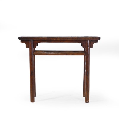 Lot 2 - An elm altar table