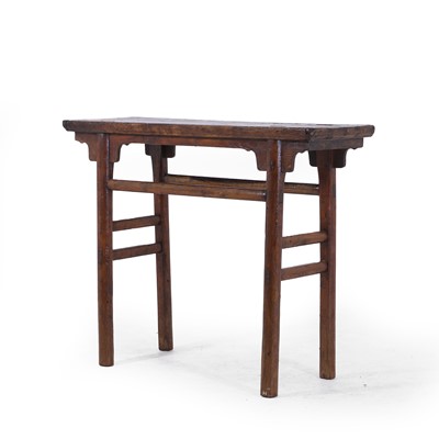 Lot 2 - An elm altar table