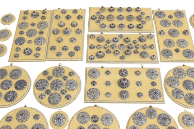 Lot 42 - A collection of blue and white Vung Tau Cargo porcelain lids