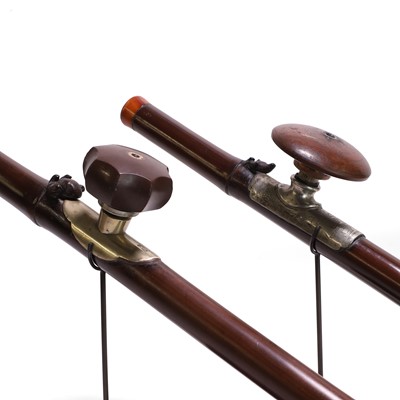 Lot 88 - Two opium pipes