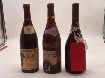 Lot 417A - A selection og burgundy red wines