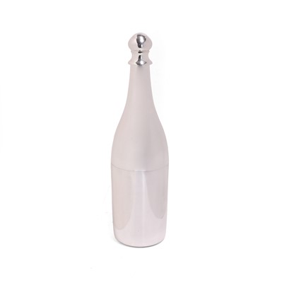 Lot 48 - A chromed champagne bottle holder