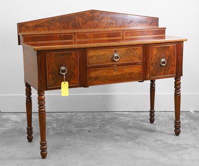 Lot 503 - A Regency mahogany side board