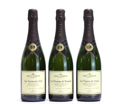 Lot 406A - Moet & Chandon, La Trilogie des Grand Crus
