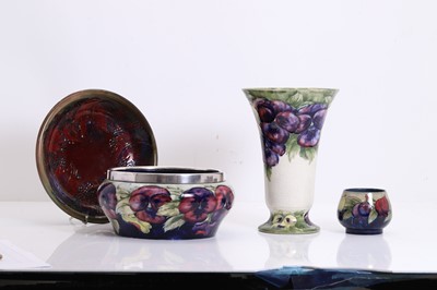 Lot 105 - A collection of Moorcroft ceramics